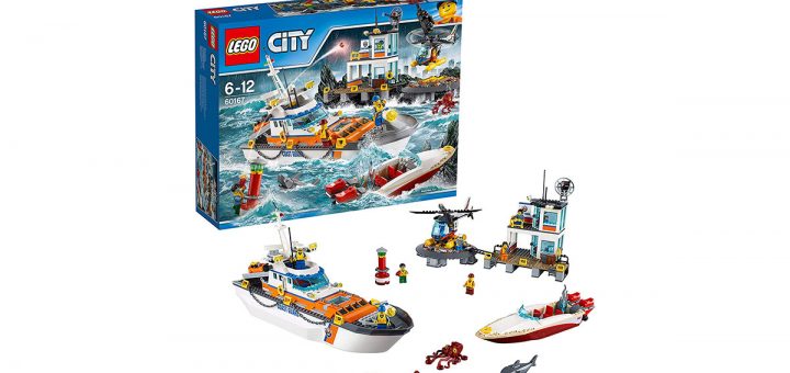 Lego City quartier generale guardia costiera